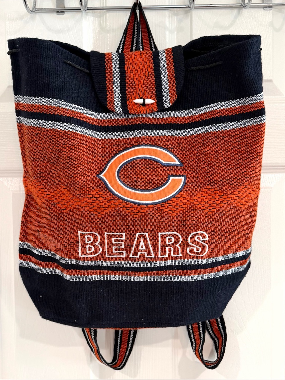 NFL Chicago Bears Hobo Backpack Purse Handbag Tote 16" Football Game Day NWOT